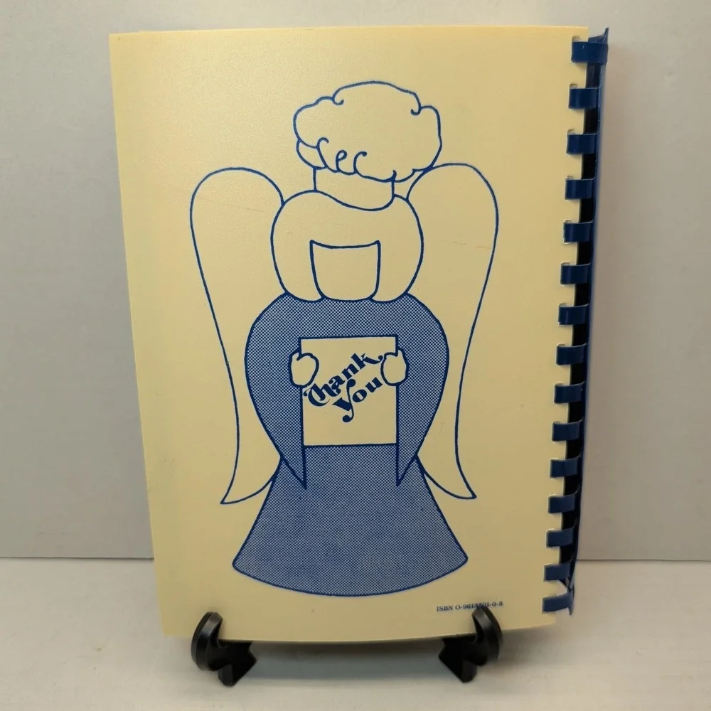 Angels and Friends Cookbook Favorite Recipes Easter Seal Youngstown OH 1984